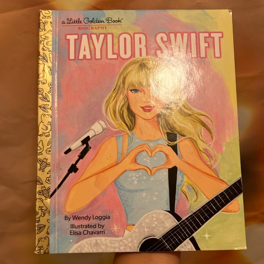 Taylor Swift Little Golden Book Biography